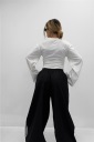 pantalone con elastico in vita e polsino marte
